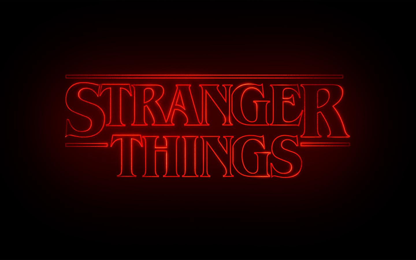 Stranger things logo